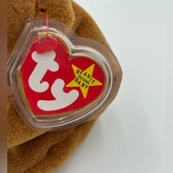 TY CUBBIE NWT Retired 1993 Original-9 Beanie Babies, 4th Generation, PVC Pellets - Picture 4 of 11